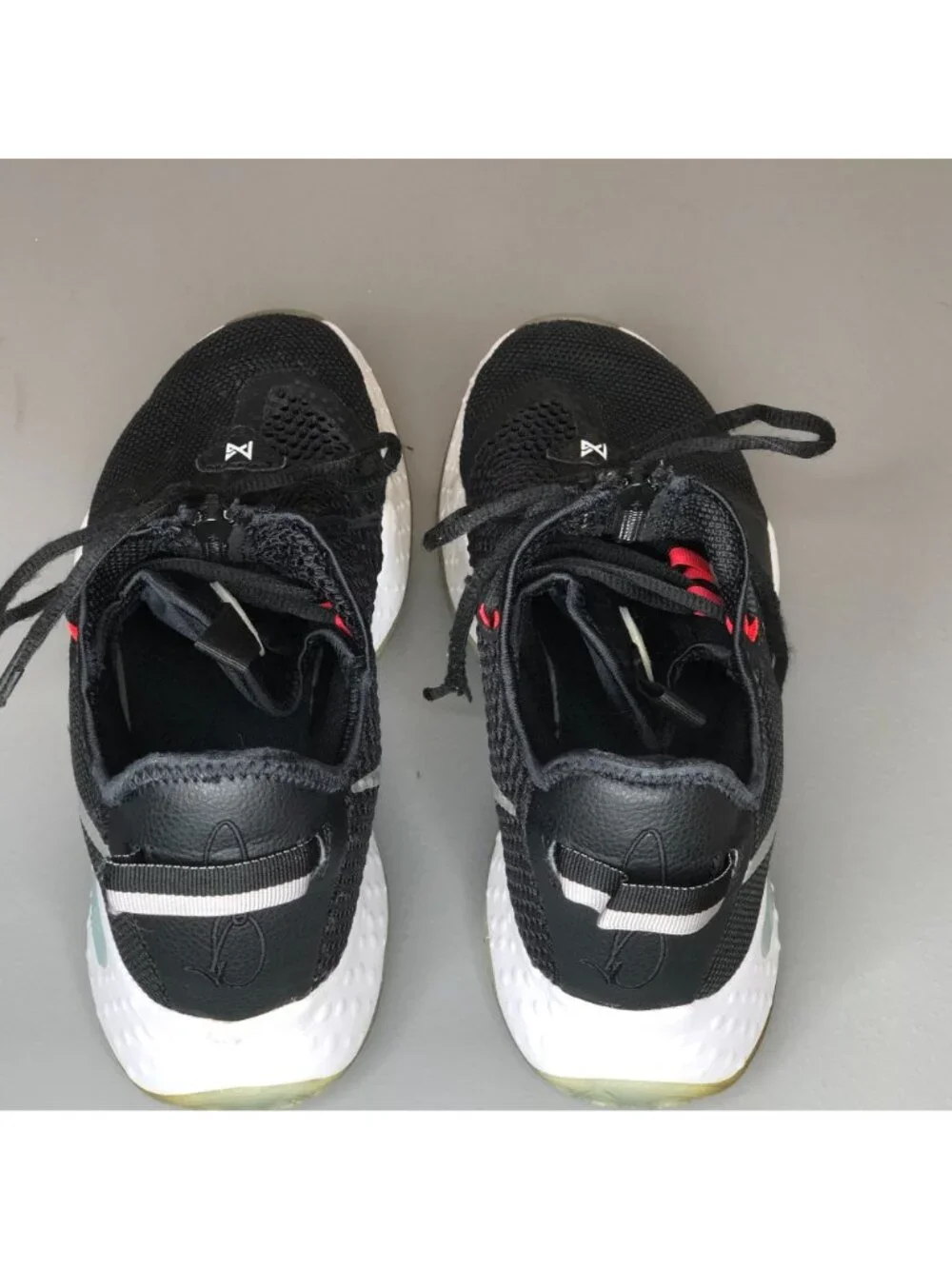 Nike PG Paul George Black Basketball Shoes Sneakers Mens 8.5 CD5079-01